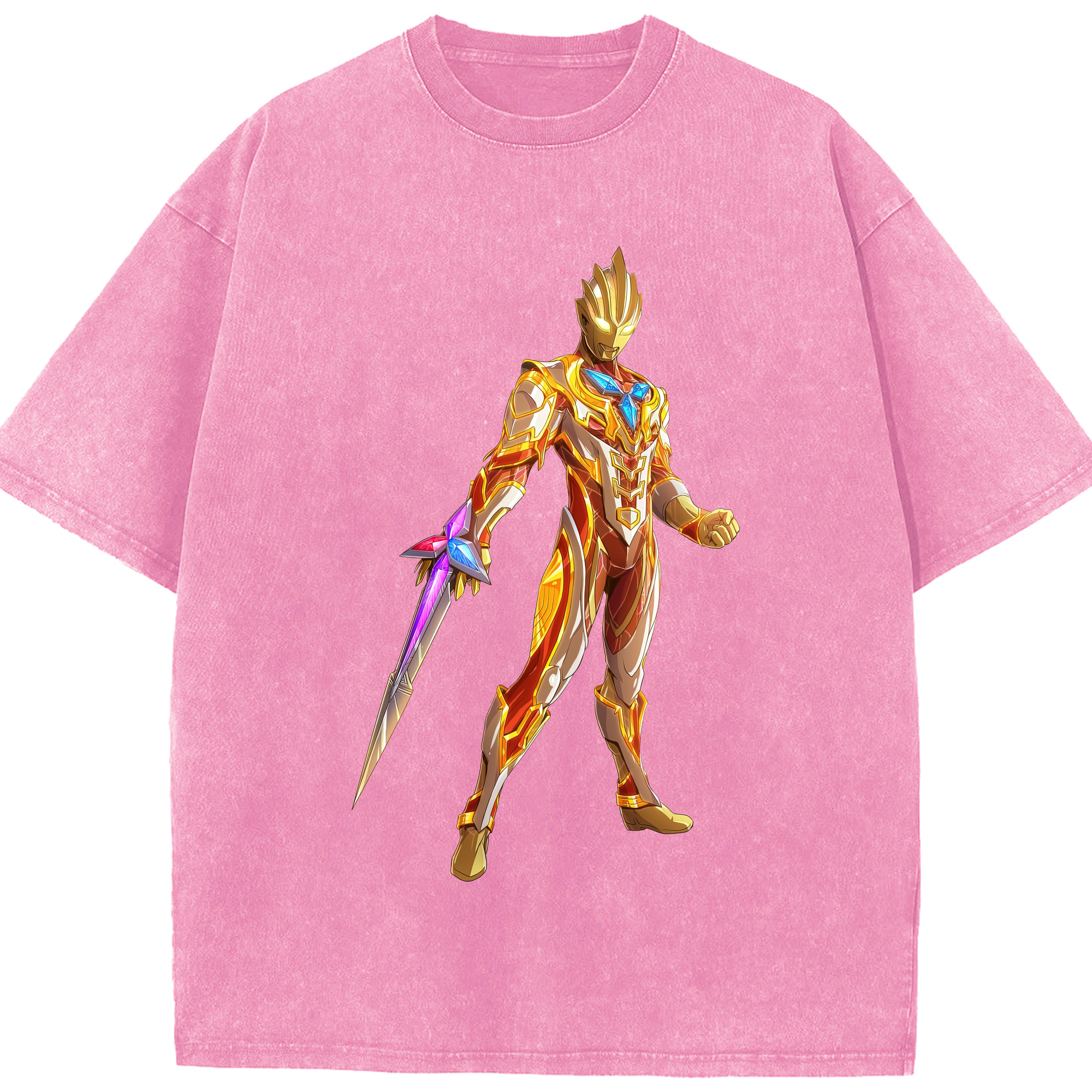 （画像用） ウルトラマン Ultraman 綿100% ヴィンテージ風 半袖Tシャツ（フロントプリント）